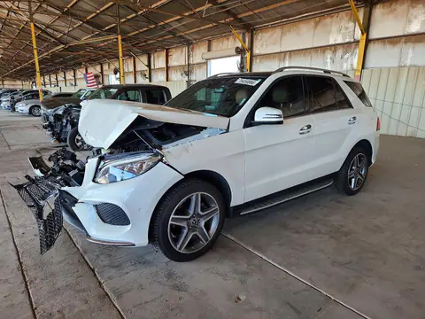 4JGDA5HBXJB043523 — 2018 Mercedes-Benz GLE, Передняя часть (Front End), фото до ремонта