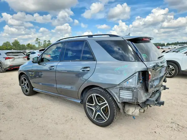 4JGDA6EBXKB202729 — 2019 Mercedes-Benz GLE, фото 2 с аукциона Copart, Задняя часть