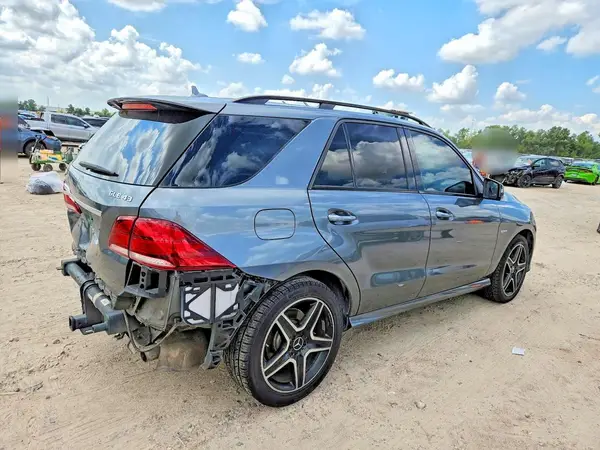 4JGDA6EBXKB202729 — 2019 Mercedes-Benz GLE, фото 3 с аукциона Copart, Задняя часть