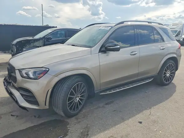 4JGFB4KB0MA416619 — 2021 Mercedes-Benz GLE, Передняя часть (Front End), фото до ремонта