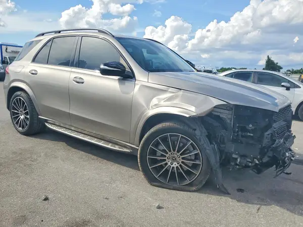 4JGFB4KB0MA416619 — 2021 Mercedes-Benz GLE, фото 4 с аукциона Copart, Передняя часть