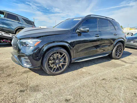 4JGFB6BB0SB375671 — 2025 Mercedes-Benz GLE, Передняя часть (Front End), фото до ремонта