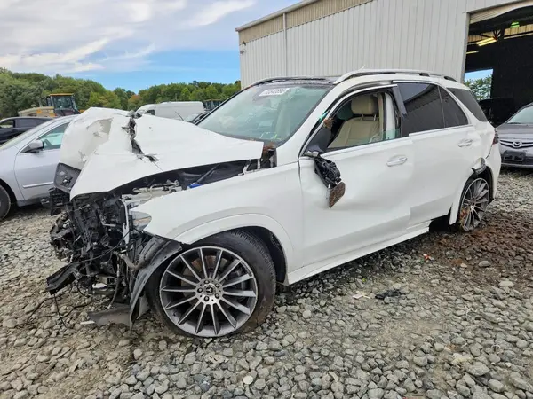 4JGFB4FB1SB385754 — 2025 Mercedes-Benz GLE, Передняя часть (Front End), фото до ремонта