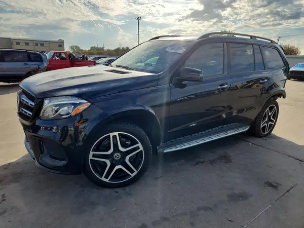 4JGDF7DE4HA923291 — 2017 Mercedes-Benz GLS-Klasse, Задняя часть (Rear End), фото до ремонта