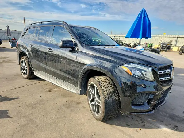4JGDF7DE4HA923291 — 2017 Mercedes-Benz GLS-Klasse, фото 4 с аукциона Copart, Задняя часть