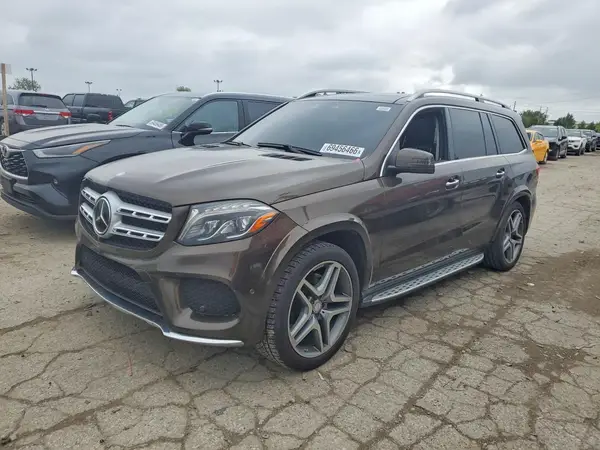 4JGDF7DE7HA747126 — 2017 Mercedes-Benz GLS-Klasse, Мелкие вмятины и царапины (Minor Dent/Scratches), фото до ремонта