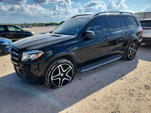 4JGDF7DE8HA803106 — 2017 Mercedes-Benz GLS-Klasse, Передняя часть (Front End), фото до ремонта