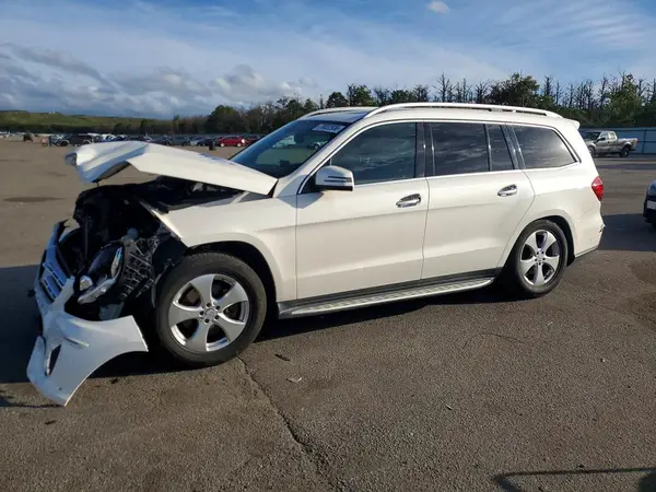 4JGDF6EE8HA890577 — 2017 Mercedes-Benz GLS-Klasse, Передняя часть (Front End), фото до ремонта