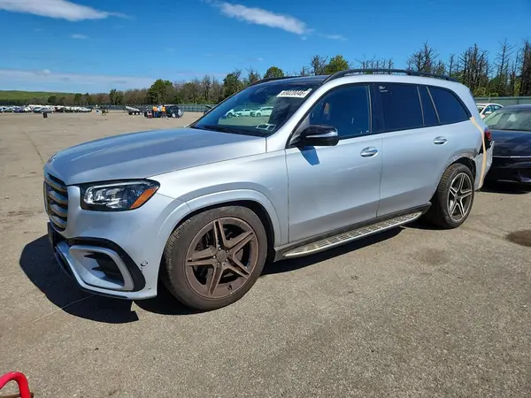 4JGFF5KE1SB321840 — 2025 Mercedes-Benz GLS-Klasse, Задняя часть (Rear End), фото до ремонта