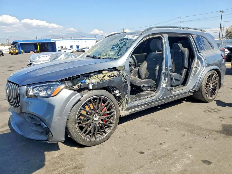 4JGFF8KE2RB137101 Mercedes-Benz GLS 2024 — повреждение Боковая часть, фото до ремонта