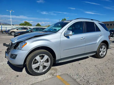 4JGBB8GB8AA567718 — 2010 Mercedes-Benz ML, Передняя часть (Front End), фото до ремонта