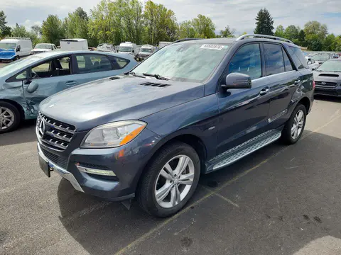4JGDA2EB8CA086771 — 2012 Mercedes-Benz ML, Ходовая часть (Undercarriage), фото до ремонта