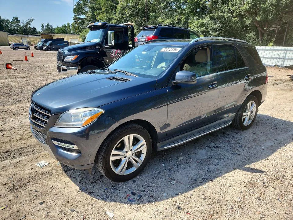 2013 MERCEDES-BENZ ML VIN 4JGDA2EB8DA152950 фото 1