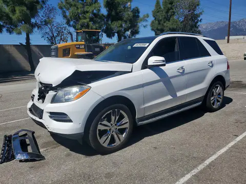 4JGDA5JB7EA287961 — 2014 Mercedes-Benz ML, Передняя часть (Front End), фото до ремонта