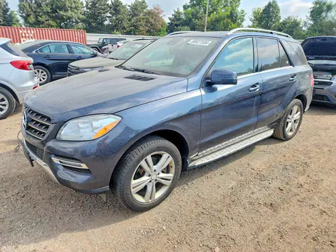4JGDA5HB4EA287552 — 2014 Mercedes-Benz ML, Передняя часть (Front End), фото до ремонта