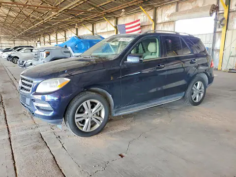 4JGDA5HB0EA429282 — 2014 Mercedes-Benz ML, Передняя часть (Front End), фото до ремонта