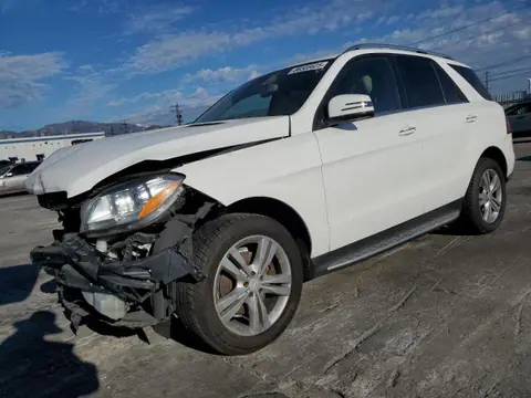4JGDA5HB7FA478352 — 2015 Mercedes-Benz ML, Передняя часть, фото до ремонта