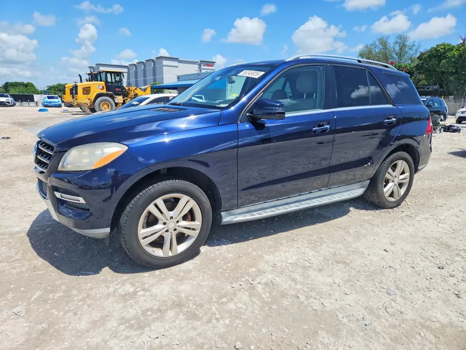 2015 MERCEDES-BENZ ML VIN 4JGDA5JB0FA604755 фото 1