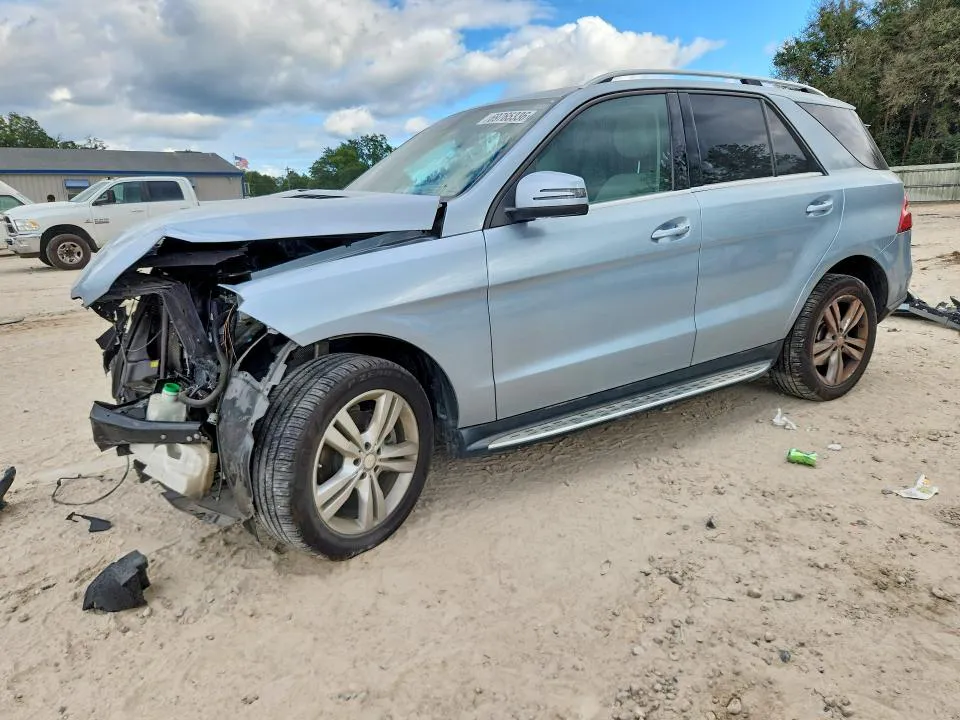 2015 MERCEDES-BENZ ML VIN 4JGDA5HBXFA598887 фото 1