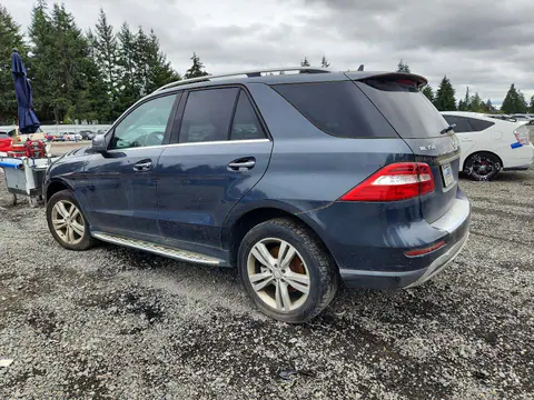 2015 Mercedes-Benz ML VIN 4JGDA5HB4FA509721 фото 2