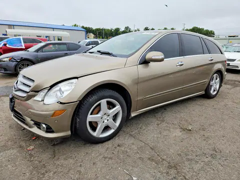 4JGCB65E88A077473 — 2008 Mercedes-Benz R, Передняя часть (Front End), фото до ремонта