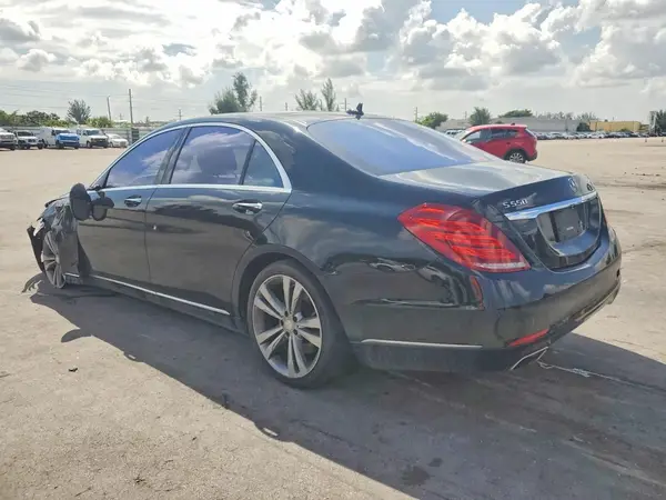 WDDUG8CB2GA259043 — 2016 Mercedes-Benz S-Klasse, фото 2 с аукциона Copart, Передняя часть