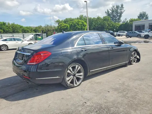 WDDUG8CB2GA259043 — 2016 Mercedes-Benz S-Klasse, фото 3 с аукциона Copart, Передняя часть