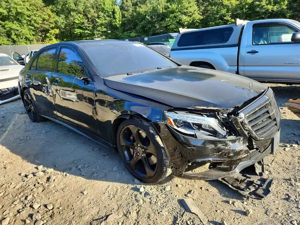WDDUG8FB3GA239685 — 2016 Mercedes-Benz S-Klasse, фото 4 с аукциона Copart, Передняя часть