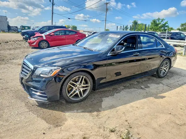 WDDUG8GBXJA406307 — 2018 Mercedes-Benz S-Klasse, Подтопление (Water/Flood), фото до ремонта