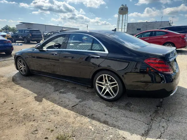 WDDUG8GBXJA406307 — 2018 Mercedes-Benz S-Klasse, фото 2 с аукциона Copart, Подтопление