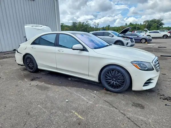 WDDUG6EB8JA396805 — 2018 Mercedes-Benz S-Klasse, фото 4 с аукциона Copart, Задняя часть