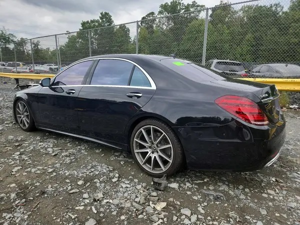 WDDUG6GB5KA495273 — 2019 Mercedes-Benz S-Klasse, фото 2 с аукциона Copart, Передняя часть