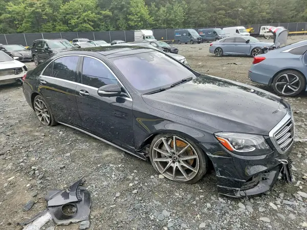 WDDUG6GB5KA495273 — 2019 Mercedes-Benz S-Klasse, фото 4 с аукциона Copart, Передняя часть