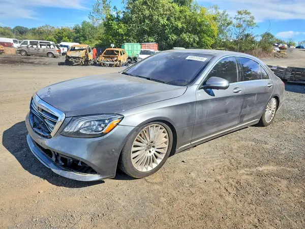 WDDUG8GB2KA428724 — 2019 Mercedes-Benz S-Klasse, Подтопление (Water/Flood), фото до ремонта