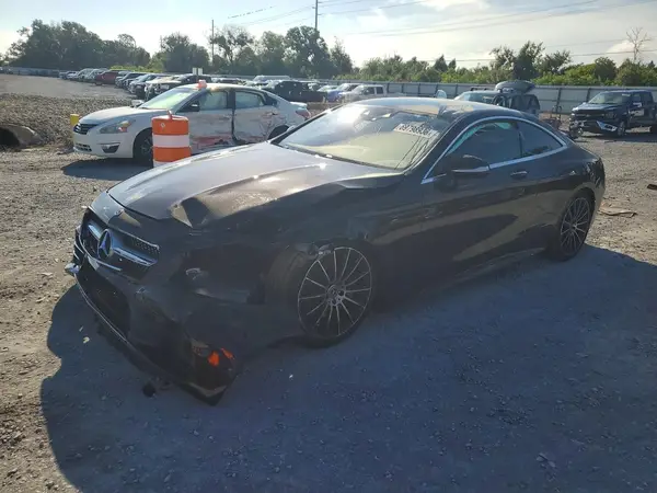 WDDXJ8GB6KA038787 — 2019 Mercedes-Benz S-Klasse, Передняя часть (Front End), фото до ремонта