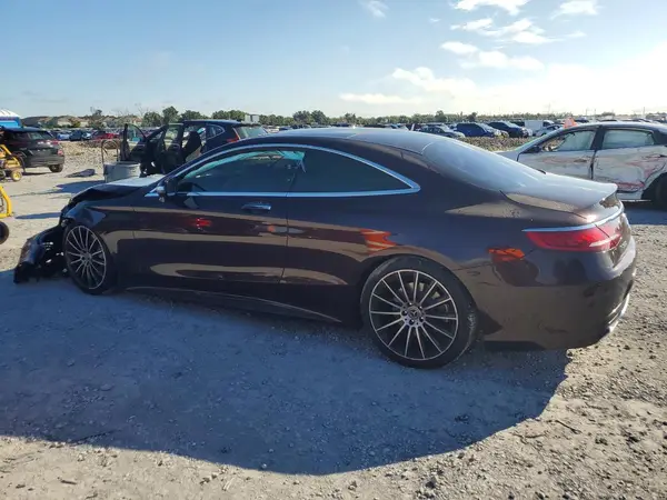 WDDXJ8GB6KA038787 — 2019 Mercedes-Benz S-Klasse, фото 2 с аукциона Copart 02.10.2026, Передняя часть