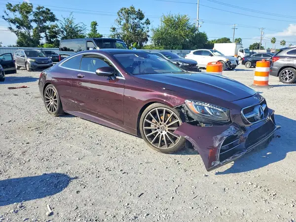 WDDXJ8GB6KA038787 — 2019 Mercedes-Benz S-Klasse, фото 4 с аукциона Copart 02.10.2026, Передняя часть
