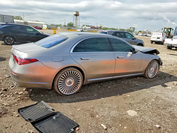 W1K6G7GB6MA057900 — 2021 Mercedes-Benz S-Klasse, фото 3 с аукциона Copart, Передняя часть
