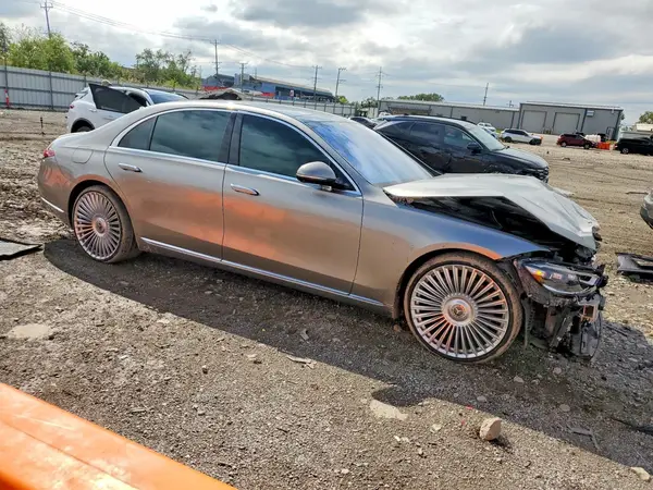 W1K6G7GB6MA057900 — 2021 Mercedes-Benz S-Klasse, фото 4 с аукциона Copart, Передняя часть