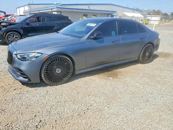 W1K6G7GBXNA111748 — 2022 Mercedes-Benz S-Klasse, Задняя часть (Rear End), фото до ремонта