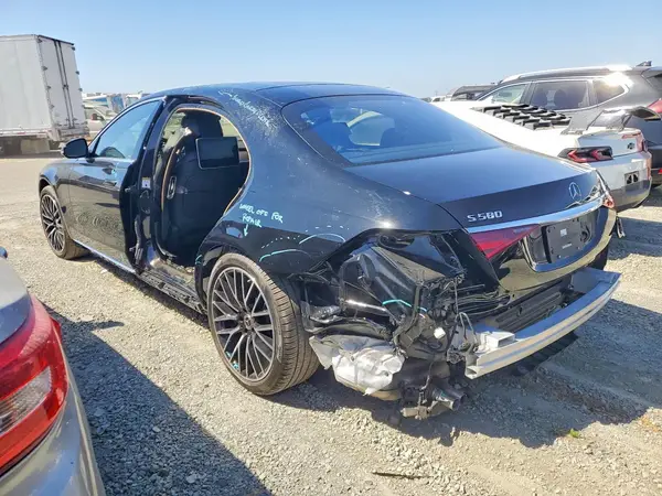 W1K6G7GB9RA265096 — 2024 Mercedes-Benz S-Klasse, фото 2 с аукциона Copart, Задняя часть