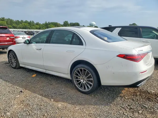 W1K6G7GB6SA333294 — 2025 Mercedes-Benz S-Klasse, фото 2 с аукциона Copart, Подтопление