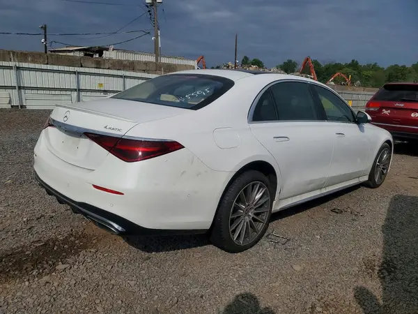 W1K6G7GB6SA333294 — 2025 Mercedes-Benz S-Klasse, фото 3 с аукциона Copart, Подтопление