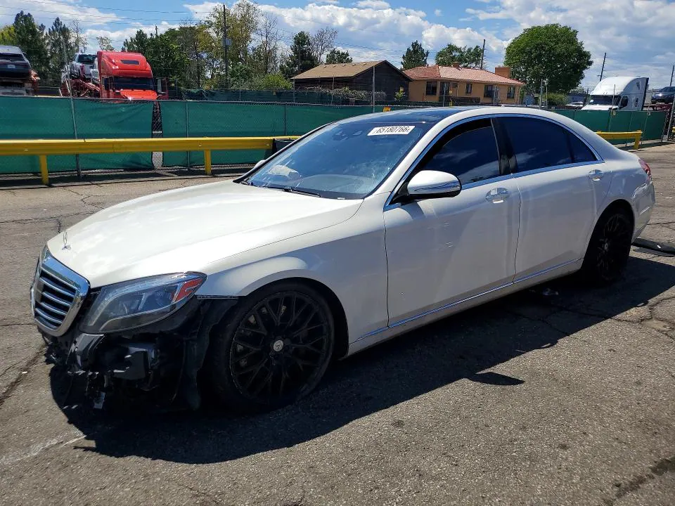 2016 Mercedes-Benz S VIN WDDUG8FB0GA231270 фото 1