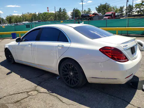2016 Mercedes-Benz S VIN WDDUG8FB0GA231270 фото 2