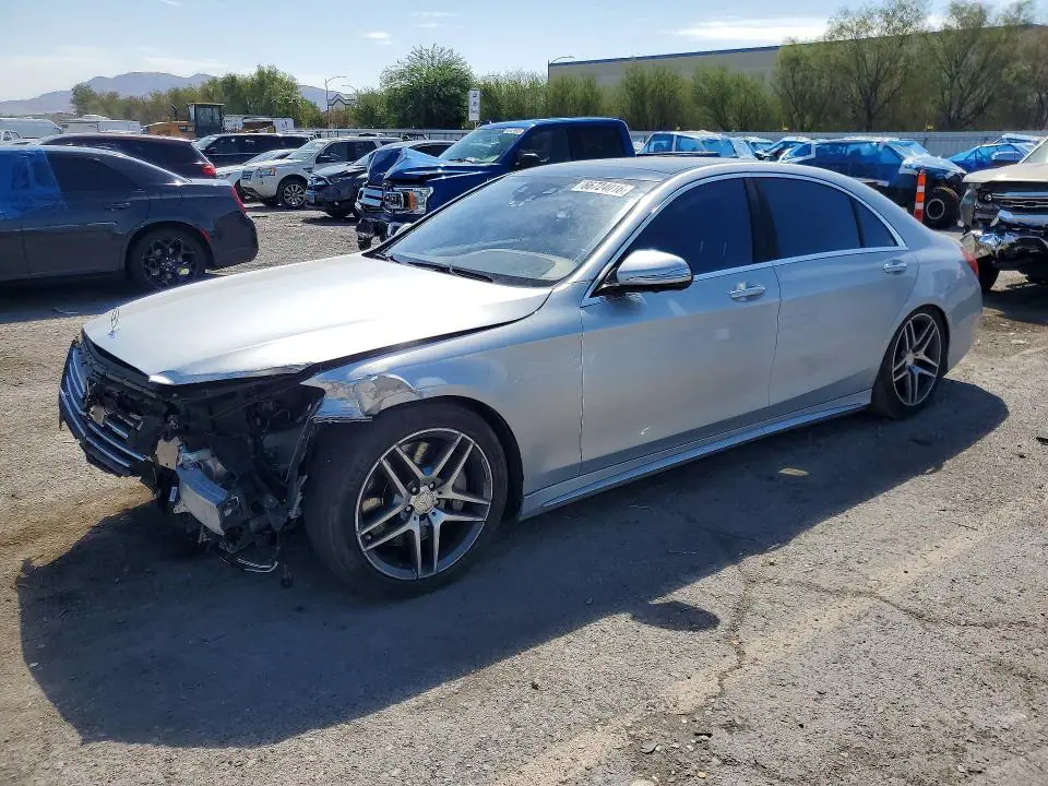WDDUG8CBXGA230941 Mercedes-Benz S 2016 — повреждение Передняя часть, фото до ремонта