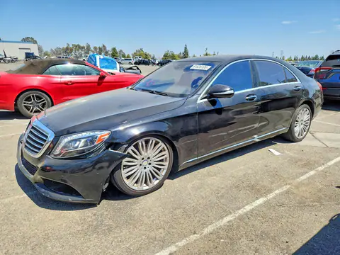 WDDUG8CB1HA285358 — 2017 Mercedes-Benz S, Передняя часть (Front End), фото до ремонта