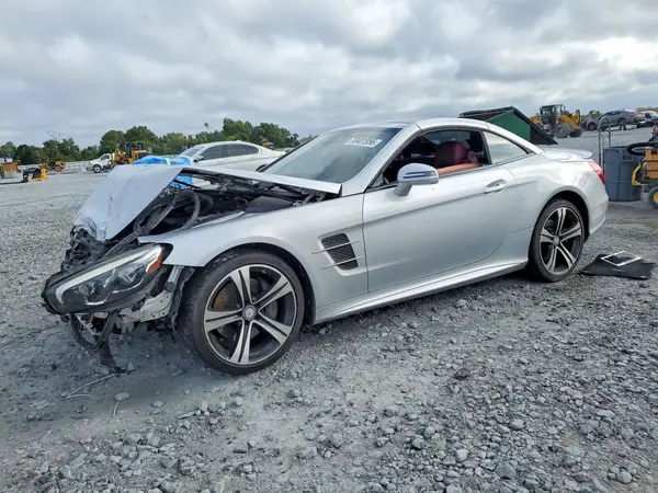 WDDJK6GA1HF043728 — 2017 Mercedes-Benz SL-Klasse, Передняя часть (Front End), фото до ремонта