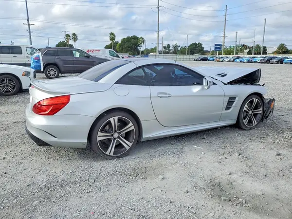 WDDJK6GA1HF043728 — 2017 Mercedes-Benz SL-Klasse, фото 3 с аукциона Copart, Передняя часть