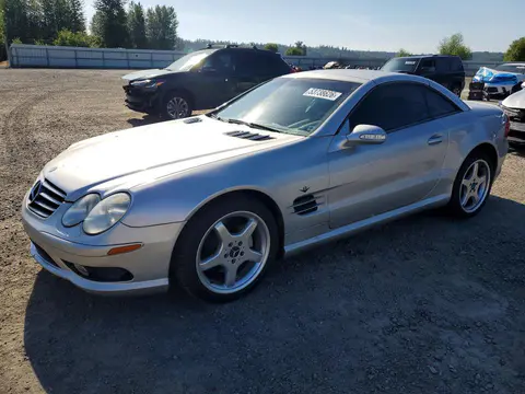 WDBSK75F03F052379 — 2003 Mercedes-Benz SL, Передняя часть (Front End), фото до ремонта